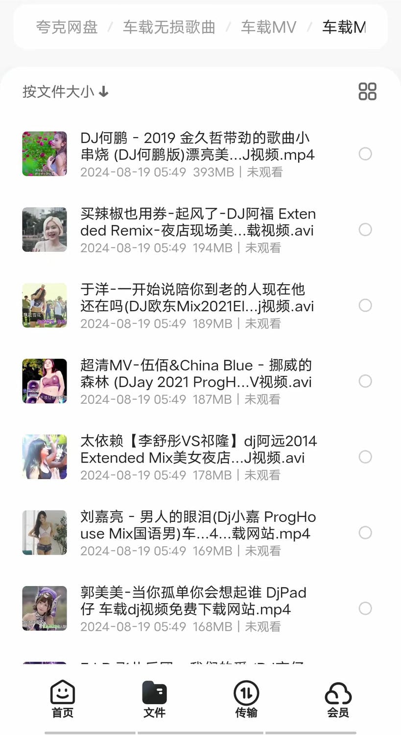 ​车载MV